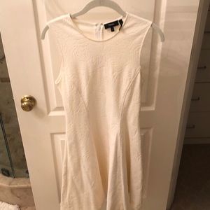 Theory white casual dress; Size 2